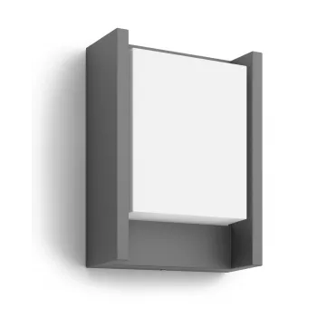 Aplique de exterior Signify Philips Arbour 3,8 W LED antracita, 220–240 V, 1 luz