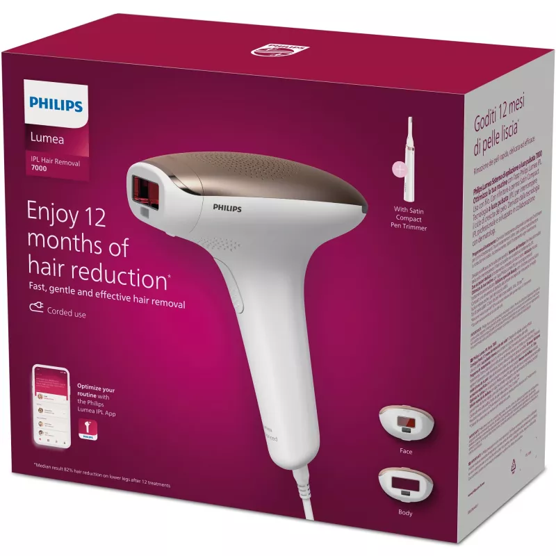 Philips Lumea Advanced Lumea IPL serie 7000 BRI921/00 depiladora IPL para resultados duraderos