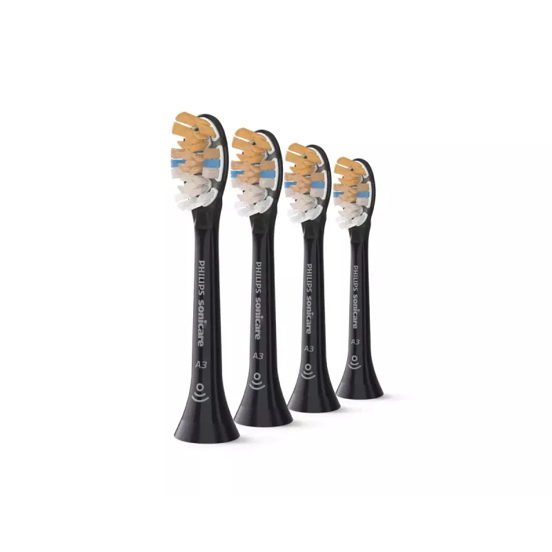 Philips Premium All-in-One HX9094/88 pack de 4 cabezales de cepillo negros