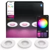 Philips Hue White and Colour Ambience Dreierpack Xamento foco empotrable