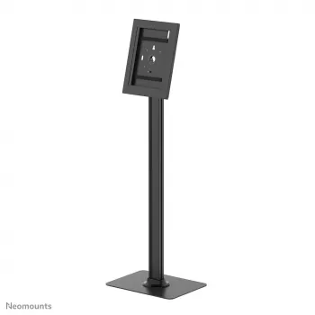 Soporte de suelo para tablet Neomounts FL15-627BL1 — universal, con cerradura, carga máx. 3 kg, negro