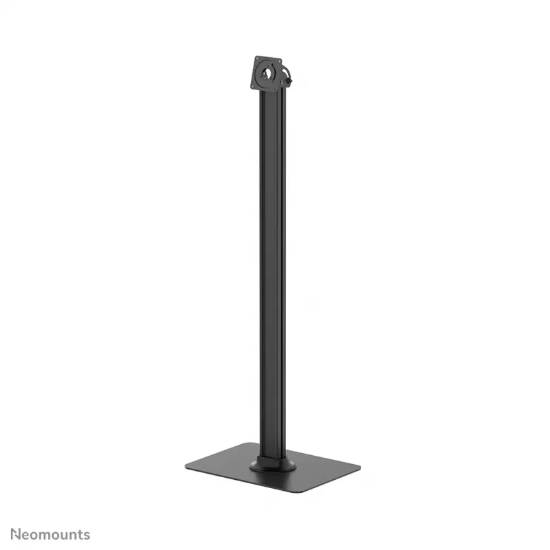Soporte de suelo para tablet Neomounts FL15-627BL1 — universal, con cerradura, carga máx. 3 kg, negro