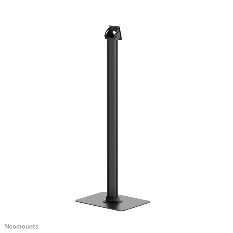 Soporte de suelo para tablet Neomounts FL15-627BL1 — universal, con cerradura, carga máx. 3 kg, negro