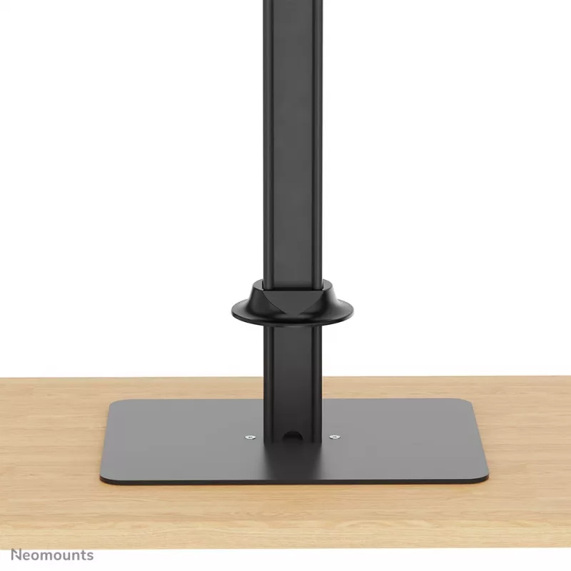 Soporte de suelo para tablet Neomounts FL15-627BL1 — universal, con cerradura, carga máx. 3 kg, negro