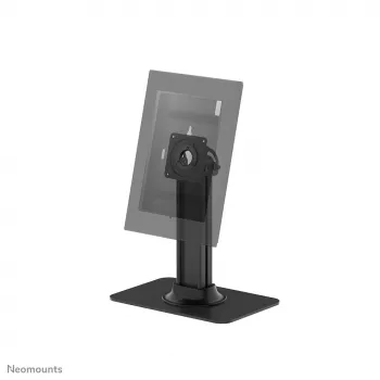 Soporte de mesa para tablet Neomounts DS15-631BL1 — soporte universal con cerradura, soporta hasta 3 kg, negro