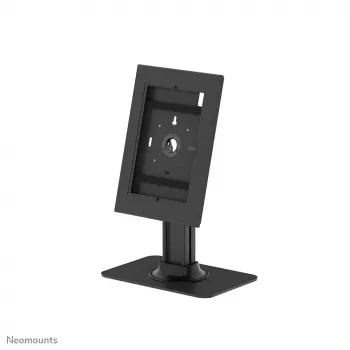 Soporte de mesa para tablet Neomounts DS15-631BL1 — soporte universal con cerradura, soporta hasta 3 kg, negro