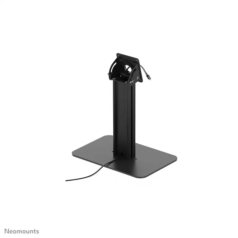 Soporte de mesa para tablet Neomounts DS15-631BL1 — soporte universal con cerradura, soporta hasta 3 kg, negro