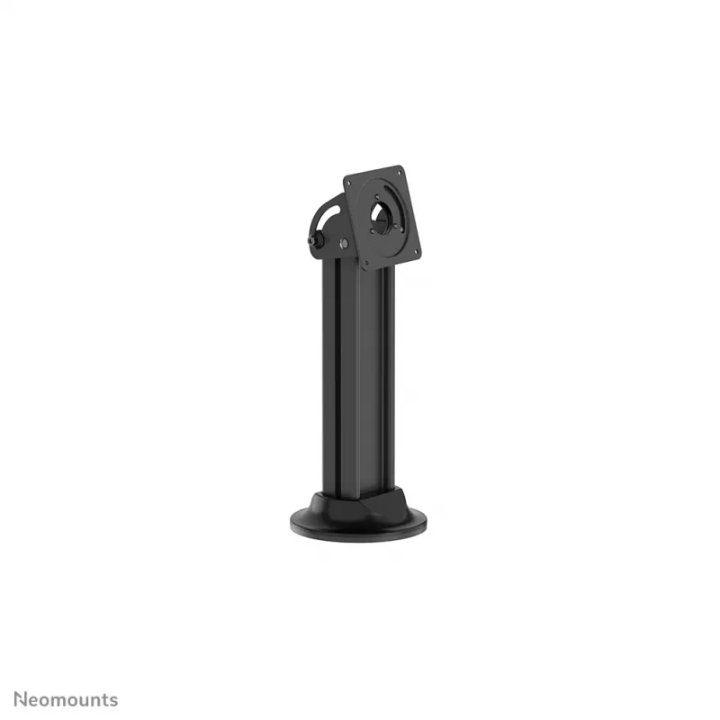Soporte de mesa para tablet Neomounts DS15-632BL1 — universal con cerradura, soporta hasta 3 kg
