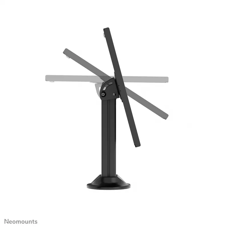 Soporte de mesa para tablet Neomounts DS15-632BL1 — universal con cerradura, soporta hasta 3 kg
