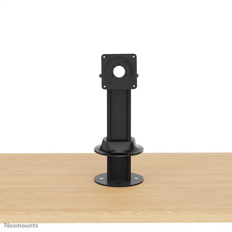 Soporte de mesa para tablet Neomounts DS15-632BL1 — universal con cerradura, soporta hasta 3 kg