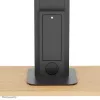 Soporte de suelo para tablet Neomounts FL15-628BL1 — universal, con cerradura, carga máx. 3 kg, negro