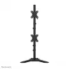 Soporte dual para monitor Neomounts DS45-600BL2V para 2 pantallas de 10–32 pulgadas, VESA 75x75–100x100, carga máx. 9 kg, de pie, negro