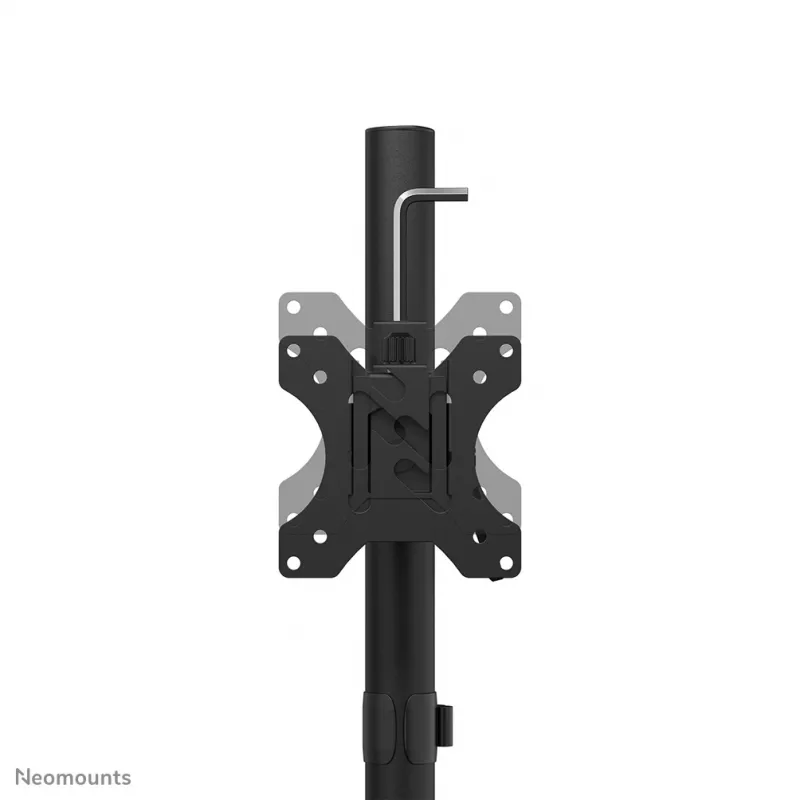 Soporte dual para monitor Neomounts DS45-600BL2V para 2 pantallas de 10–32 pulgadas, VESA 75x75–100x100, carga máx. 9 kg, de pie, negro