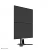 Soporte dual para monitor Neomounts DS45-600BL2V para 2 pantallas de 10–32 pulgadas, VESA 75x75–100x100, carga máx. 9 kg, de pie, negro