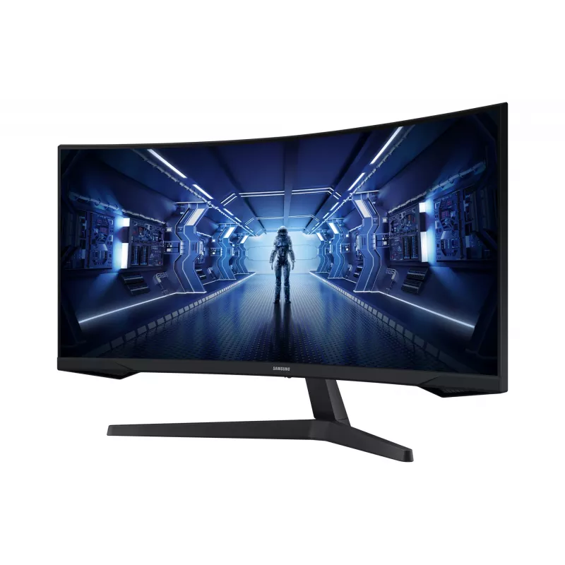 Monitor Samsung G55T 86,4 cm (34 pulgadas) 3440 x 1440 píxeles UltraWide Quad HD LED negro