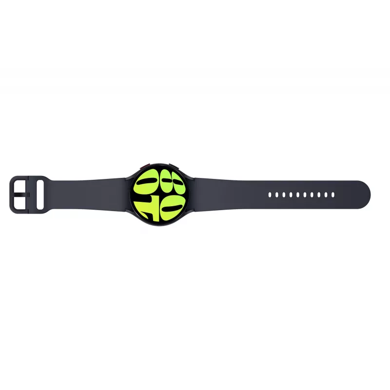 Smartwatch Samsung Galaxy Watch6 44 mm, grafito, 425 mAh, pantalla táctil, carcasa de aluminio, Bluetooth, sumergible 50 m