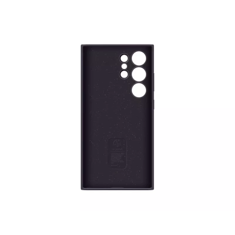 Funda Samsung Galaxy S24 Ultra silicona morado oscuro