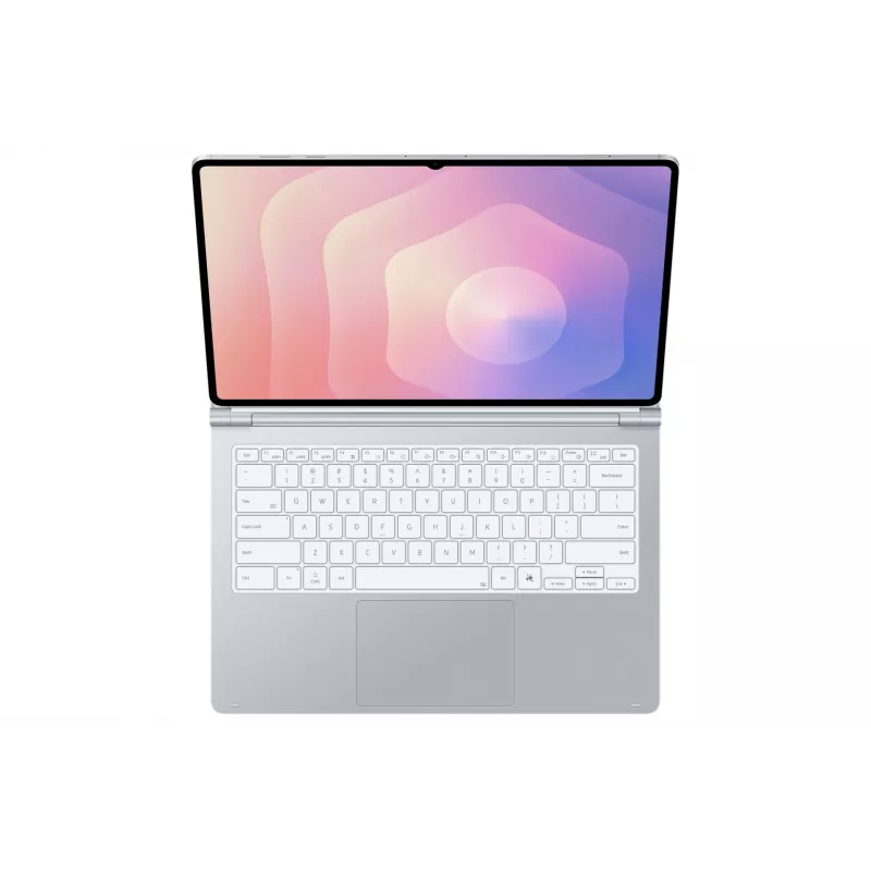 Samsung EF-DX935 QWERTY inglés Pogo Pin plata
