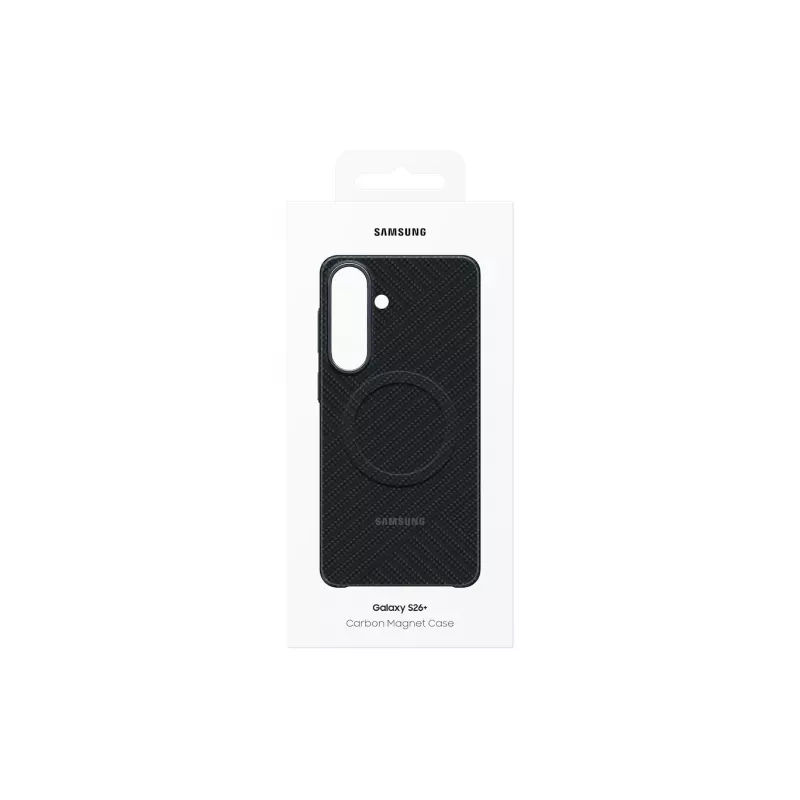 Funda para móvil Samsung M2 Carbon Magnet negra 17 cm (6.7 pulgadas)