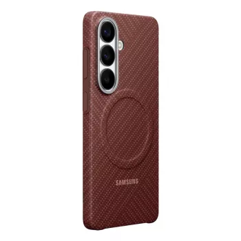 Funda para móvil Samsung M1 Carbon Magnet Coralred 16 cm (6.3 pulgadas) roja