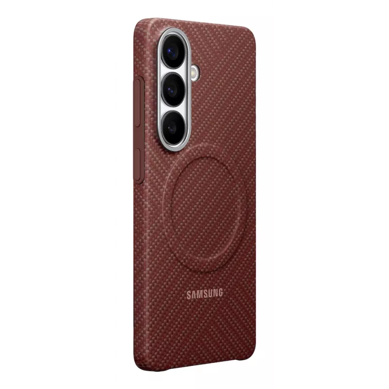 Funda para móvil Samsung M1 Carbon Magnet Coralred 16 cm (6.3 pulgadas) roja