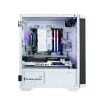 Caja de ordenador Zalman M4 WHITE Mini Tower negra, blanca