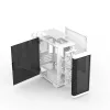 Caja de ordenador Zalman M4 WHITE Mini Tower negra, blanca