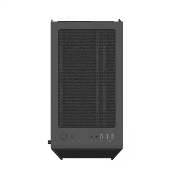 Caja de ordenador Zalman I3 Neo ATX Mid Tower PC con frontal de malla para una refrigeración eficiente 3 ventiladores preinstalados Midi Tower negra