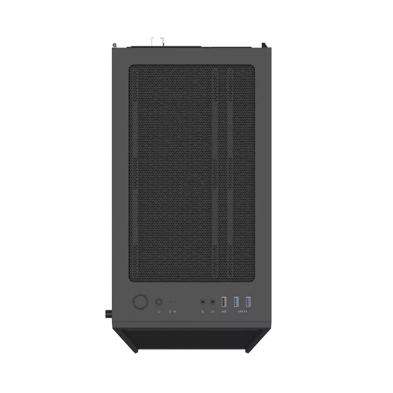 Caja de ordenador Zalman I3 Neo ATX Mid Tower PC con frontal de malla para una refrigeración eficiente 3 ventiladores preinstalados Midi Tower negra