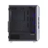Caja de ordenador Zalman I3 Neo ATX Mid Tower PC con frontal de malla para una refrigeración eficiente 3 ventiladores preinstalados Midi Tower negra