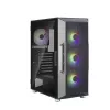 Caja de ordenador Zalman I3 Neo ATX Mid Tower PC con frontal de malla para una refrigeración eficiente 3 ventiladores preinstalados Midi Tower negra