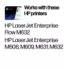 HP 37X Alto rendimiento Negro Cartucho de tóner LaserJet original, 25000 páginas, Negro, 1 ud.