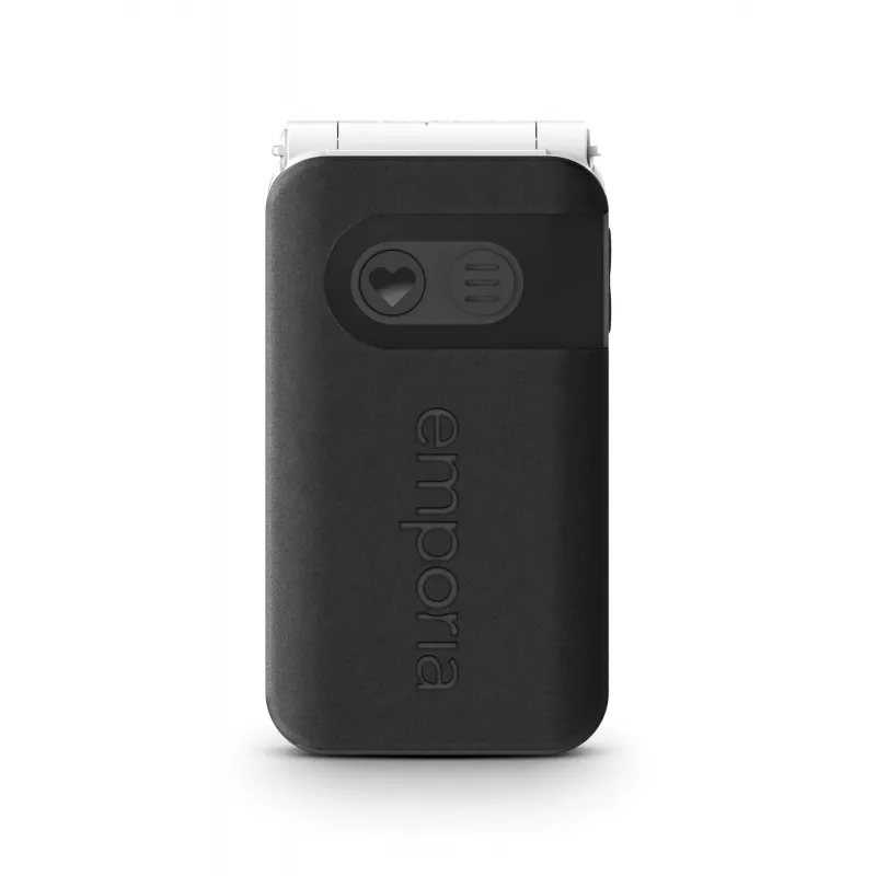Emporia SIMPLICITYglam.4G 7,11 cm (2,8 inch) 106 g Negro Teléfono para mayores
