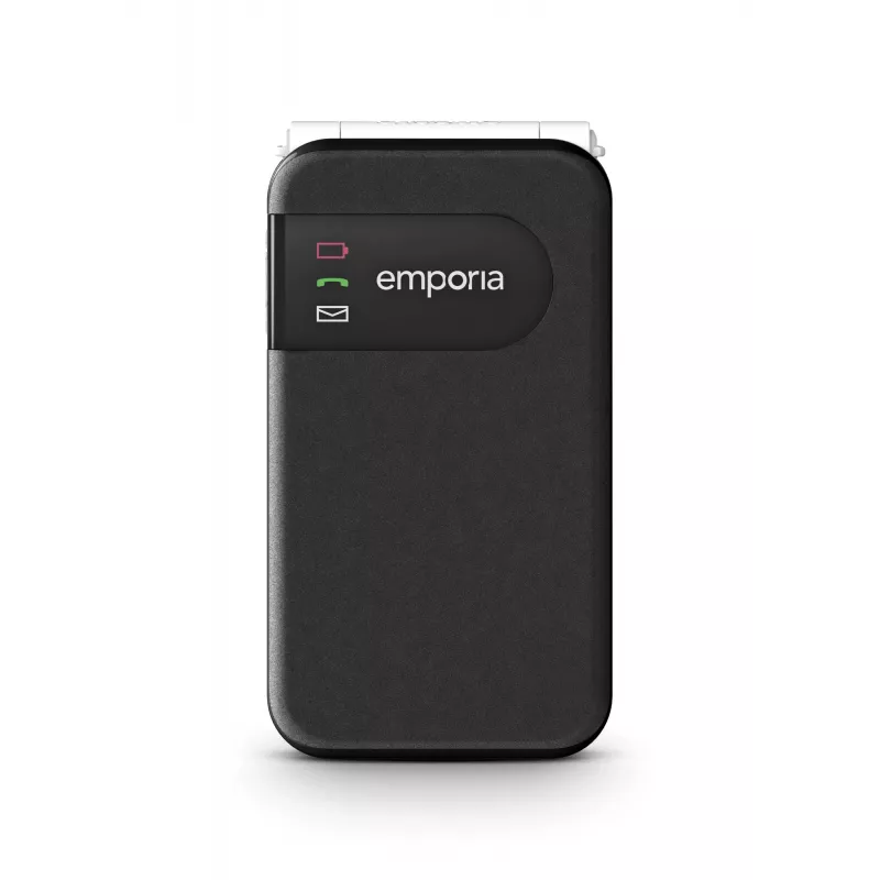 Emporia SIMPLICITYglam.4G 7,11 cm (2,8 inch) 106 g Negro Teléfono para mayores