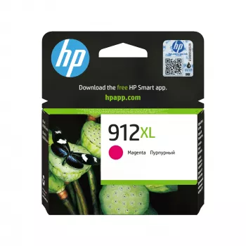 HP 912XL Alto rendimiento Magenta Cartucho de tinta original, Magenta, 1 ud., 700 páginas