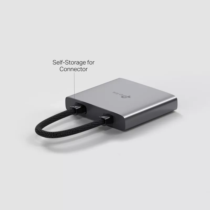TP-Link UH3020C Hub de interfaces USB Type-C 5000 Mbit/s Gris