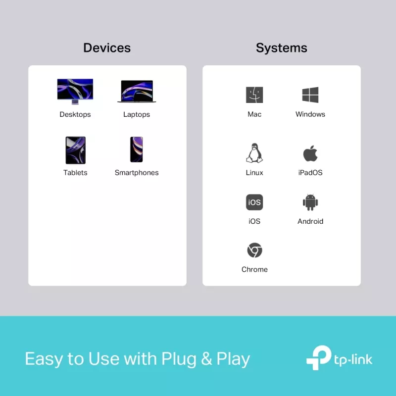 TP-Link UH3020C Hub de interfaces USB Type-C 5000 Mbit/s Gris