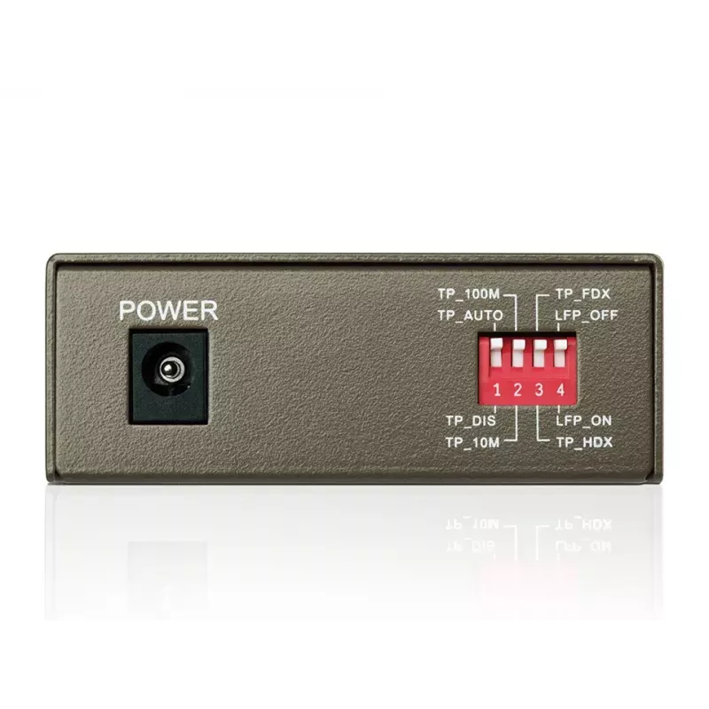 TP-Link MC112CS Convertidor de medios de red 100 Mbit/s Monomodo Negro