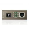 TP-Link MC112CS Convertidor de medios de red 100 Mbit/s Monomodo Negro