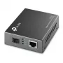 TP-Link Convertidor de medios 1000BASE-SX/LX/LH, 1000 Mbit/s, IEEE 802.3ab, IEEE 802.3x, IEEE 802.3z, Gigabit Ethernet, 10,100,1000 Mbit/s, Dúplex completo, Semidúplex, Cat5, Cat5e, Cat6