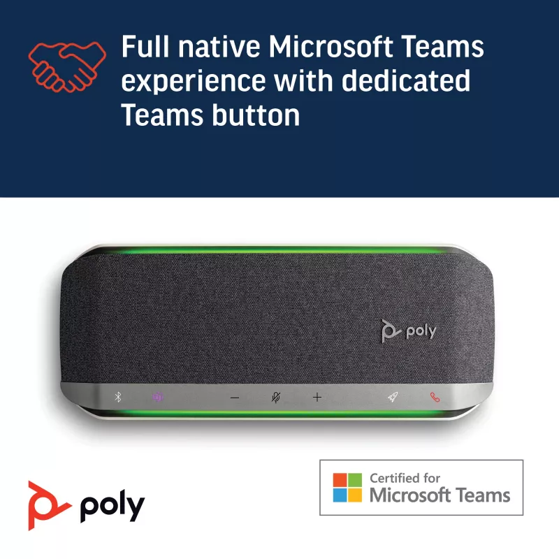 Altavoz de conferencia certificado para Microsoft Teams HP Poly Sync 40
