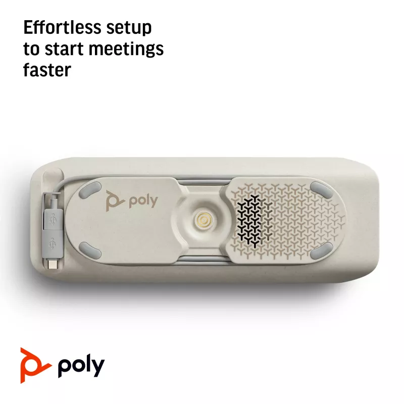 HP Poly Sync 40+ altavoz de conferencia USB-A USB-C certificado para Microsoft Teams + adaptador BT700 USB-A