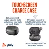 HP Poly Voyager Free 60+ UC Carbon negro auriculares + adaptador BT700 USB-C + estuche de carga con pantalla táctil
