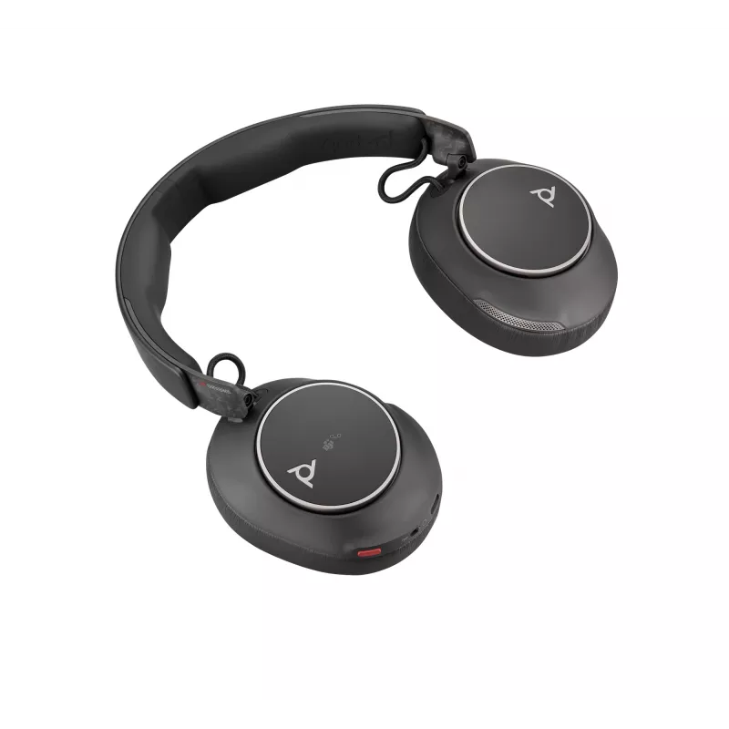 HP Poly Voyager Surround 80 UC auricular USB-C certificado para Microsoft Teams + adaptador USB-C/A