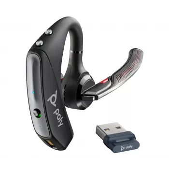 HP Poly Voyager 5200 auricular Bluetooth USB-A + dongle BT700