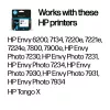 HP 303 cartucho de tinta original negro, negro, 1 ud., 200 páginas