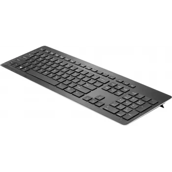 HP teclado inalámbrico Premium tamaño completo negro RF inalámbrico membrana