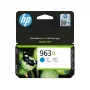 HP 963XL cartucho de tinta original cian de alto rendimiento, cian, 1 ud., 1600 páginas