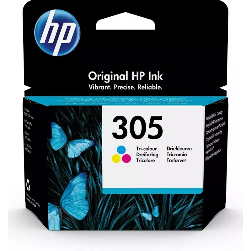 HP 305 1 ud. Original rendimiento estándar cian, magenta, amarillo