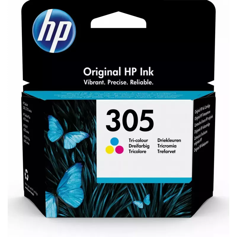 HP 305 1 ud. Original rendimiento estándar cian, magenta, amarillo